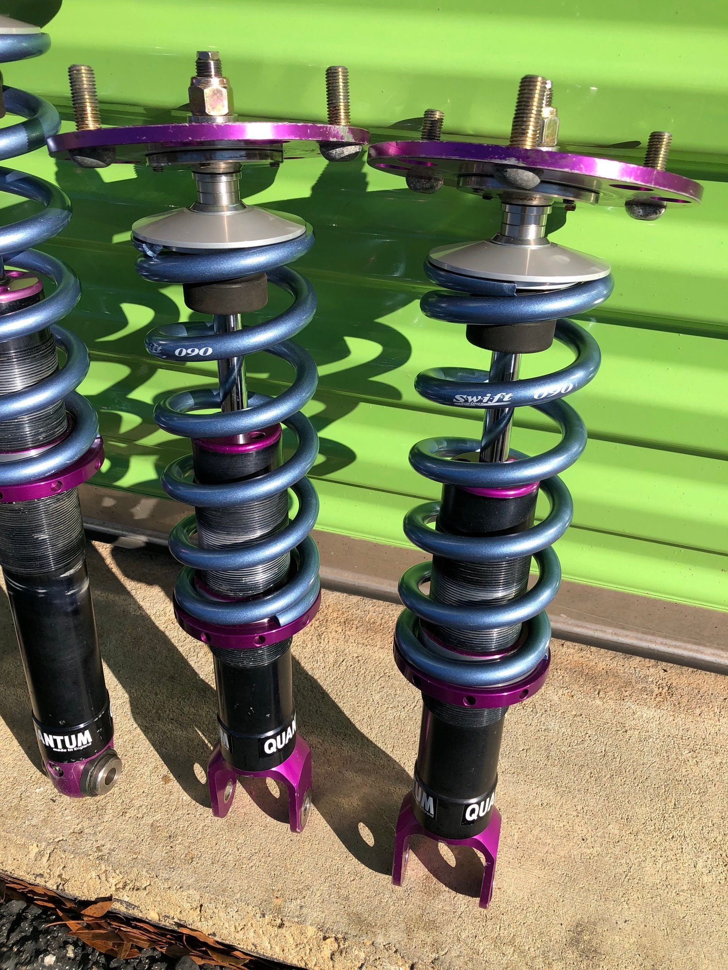 Steering/Suspension - Quantum T5-RS Coilovers w/ 11K/9K Swift Springs - Used - 1993 to 2002 Mazda RX-7 - Hampton, VA 23663, United States
