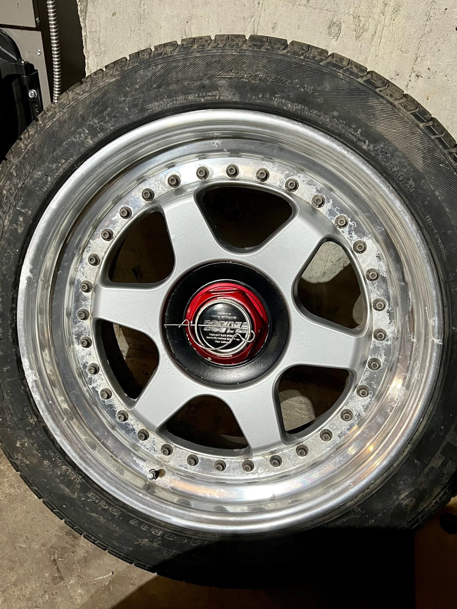 Wheels and Tires/Axles - 17" Racing Beat 3 Piece Wheels - Rare! - Used - 1986 to 2002 Mazda RX-7 - Middletown, NY 10940, United States