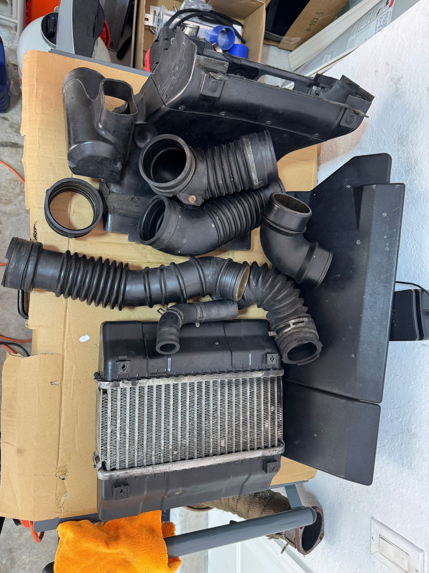 Miscellaneous - OEM Intercooler, intakes and PS reservoir - Used - 1992 to 2002 Mazda RX-7 - Miami, FL 33190, United States