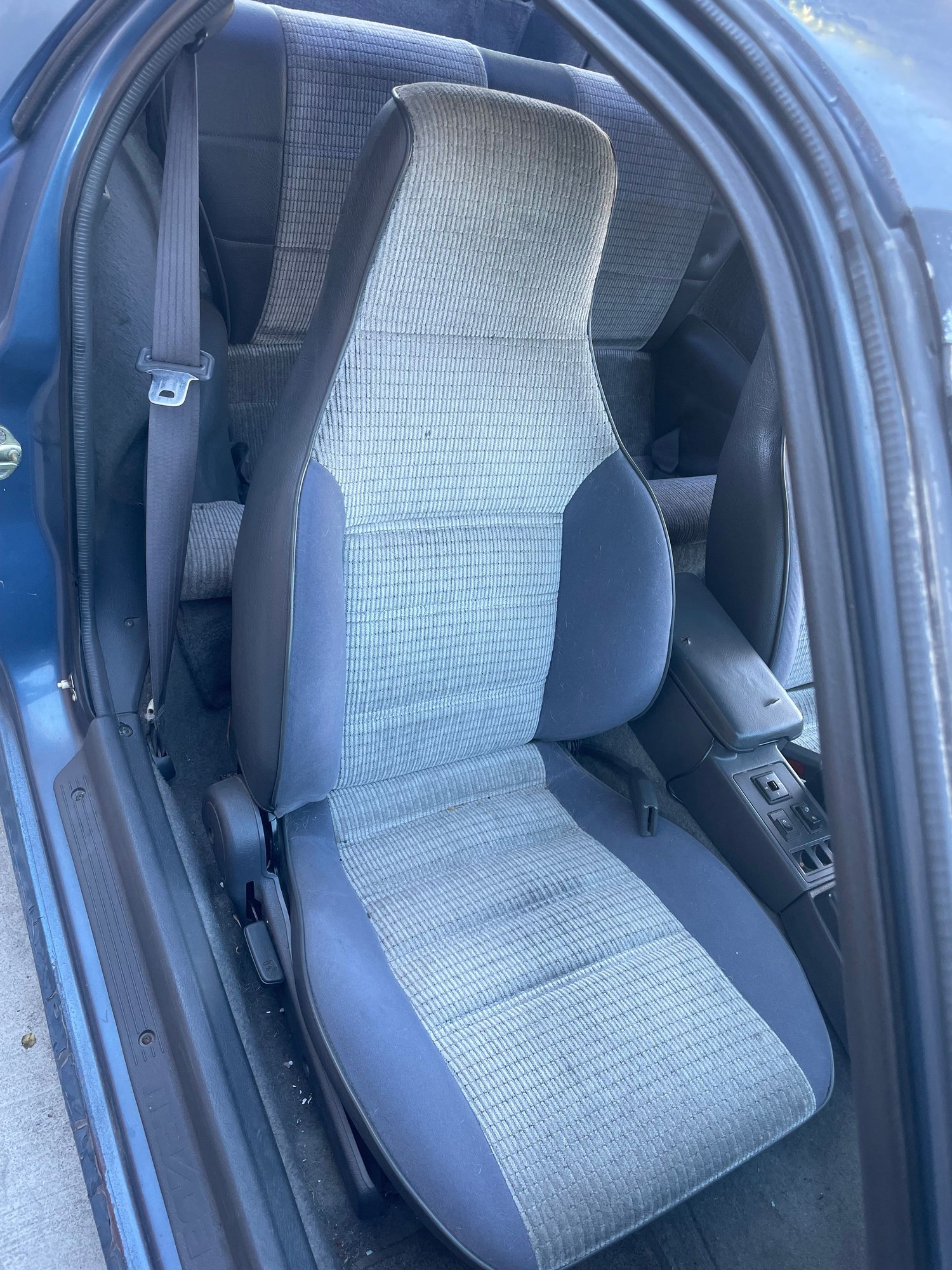 Interior/Upholstery - Gray Front and Rear Seats - Used - 1986 to 1991 Mazda RX-7 - San Leandro, CA 94579, United States