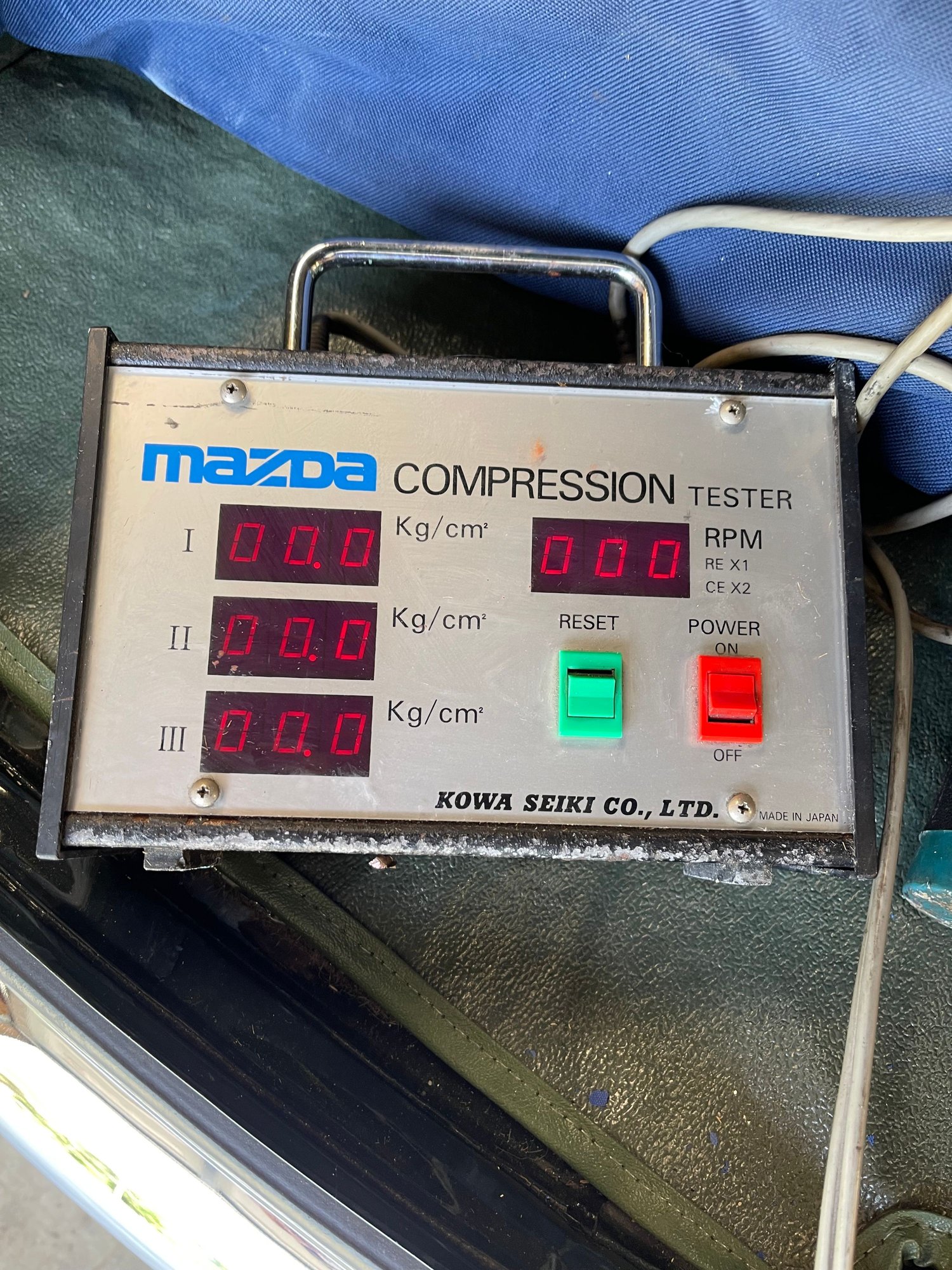 Engine - Internals - Factory Mazda Rotary Compression Gauge 13B, 12A, RX2, RX3, RX8 - Used - 1979 to 1994 Mazda RX-7 - Fernandina Beach, FL 32034, United States