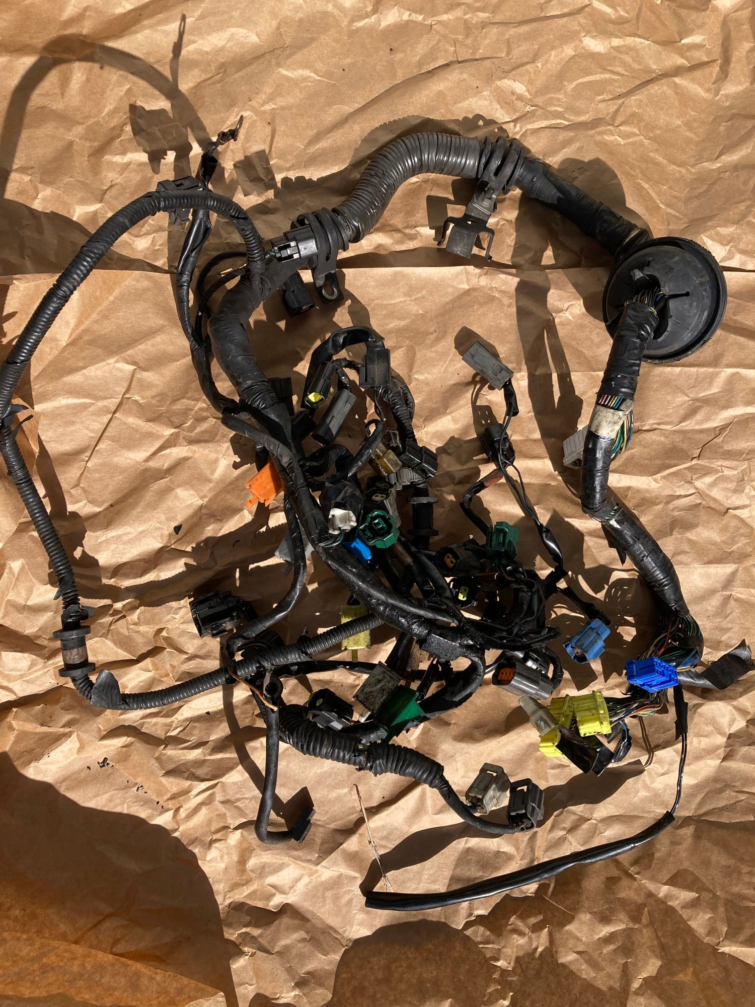Engine - Electrical - 1993 RX-7 5MT OEM engine wiring harness - Used - 1993 to 1995 Mazda RX-7 - Seekonk, MA 02771, United States