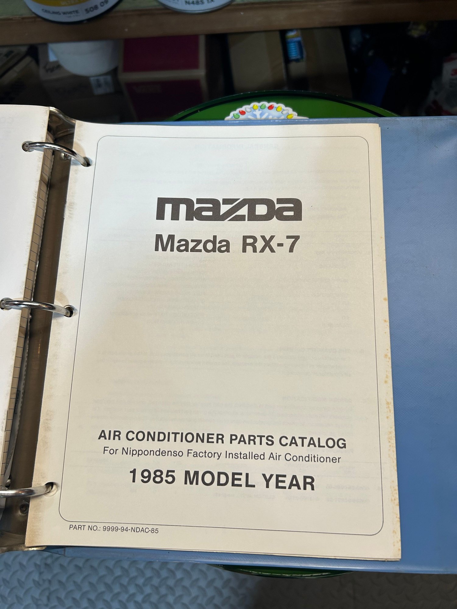 Miscellaneous - Mazda Dealer rx7 tech binder - Used - 0  All Models - West Chester, PA PA, United States