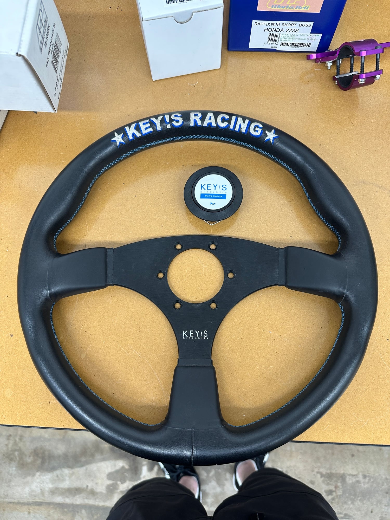Interior/Upholstery - Key's racing steering wheels - Anniversary 325mm, Flat 350mm... - Used - 1986 to 2005 Mazda RX-7 - Oklahoma City, OK 73107, United States