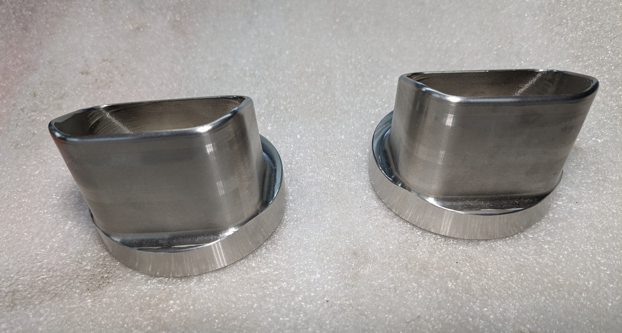 Engine - Exhaust - Chips Motorsports Billet Stainless Exhaust sleeves REW - New - -1 to 2025  All Models - Roselle, IL 60172, United States
