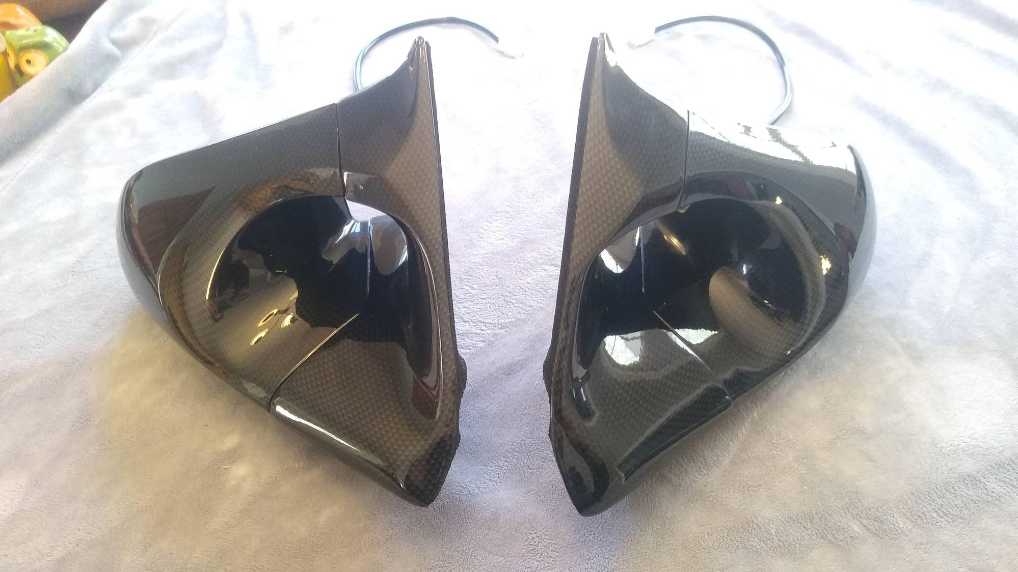 Exterior Body Parts - Ganador Mirrors for FD, Carbon Fiber Look, Very Nice Condition - Used - 1993 to 2002 Mazda RX-7 - Dawsonville, GA 30534, United States