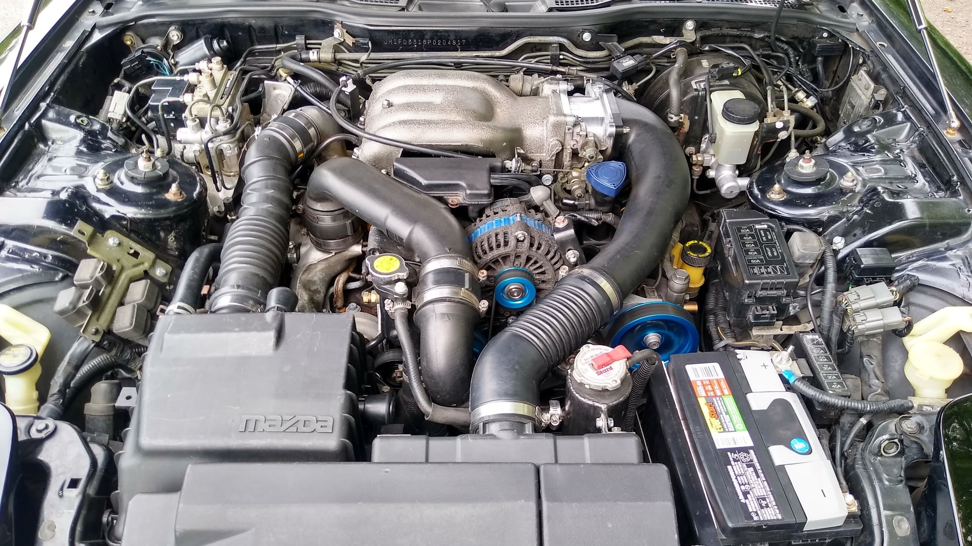 1993 Mazda RX-7 - 1993 Mazda RX-7 Touring - 76K Miles, Rebuilt Engine, Clean GA Title, Black - Used - VIN JM1FD3316P0204817 - 76,059 Miles - Other - 2WD - Manual - Coupe - Black - Dawsonville, GA 30534, United States