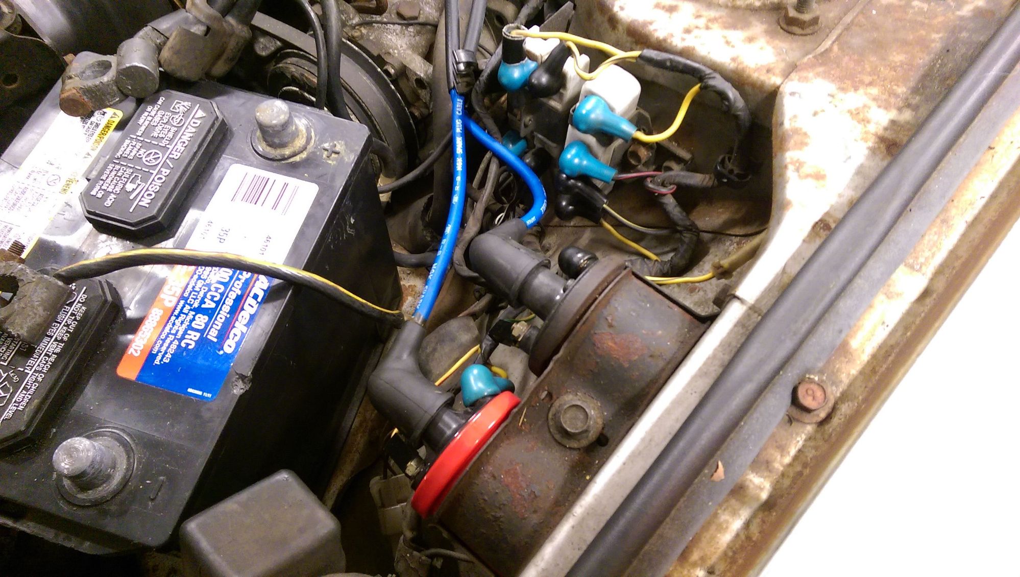 Leading coil not firing performed normal tests Mazda