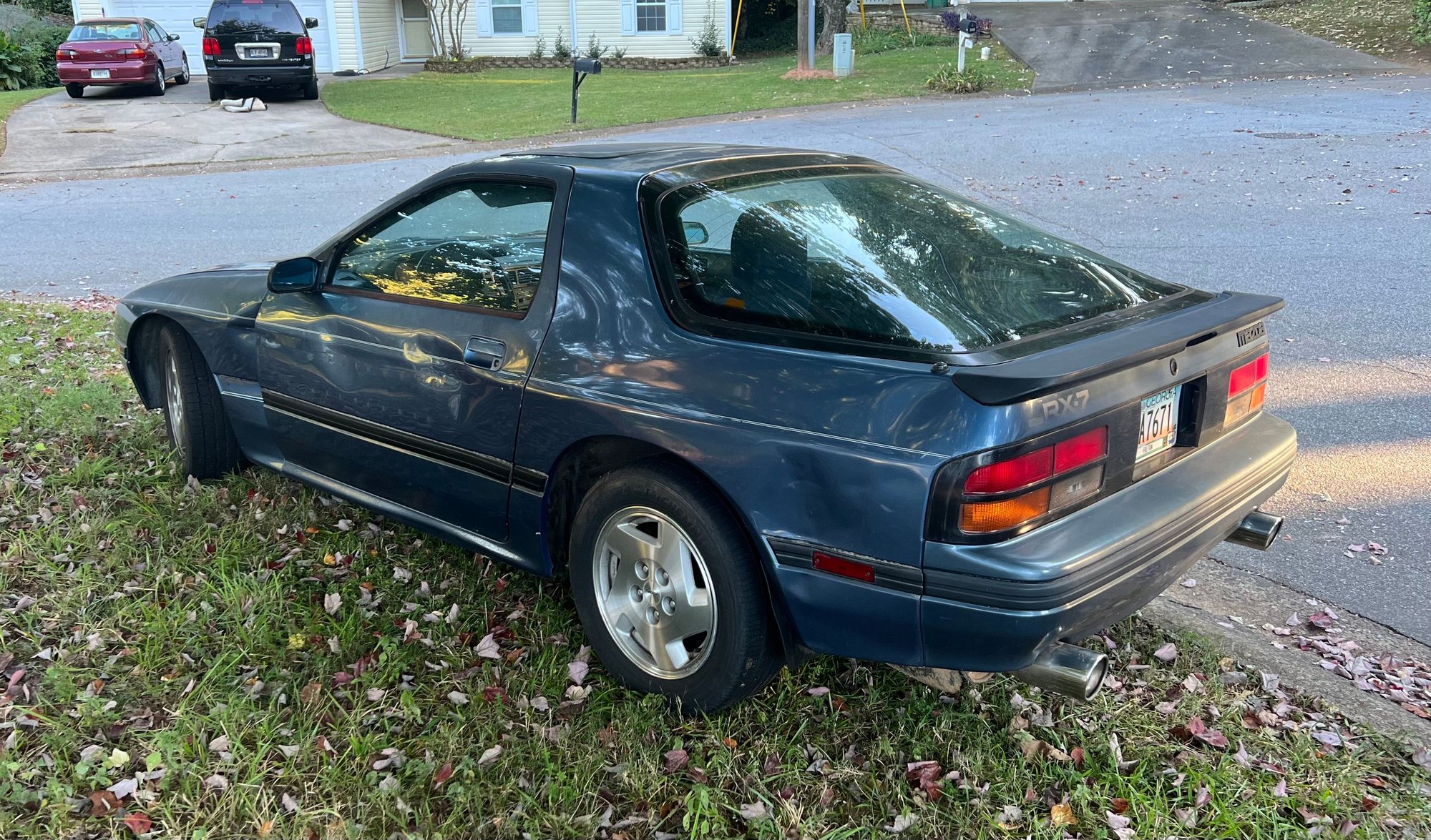 1987 Mazda RX-7 - 1987 Mazda FC RX-7 NA 13b - Used - VIN JM1FC3314H0530099 - 178,000 Miles - 2 cyl - 2WD - Manual - Coupe - Blue - Kennesaw, GA 30144, United States
