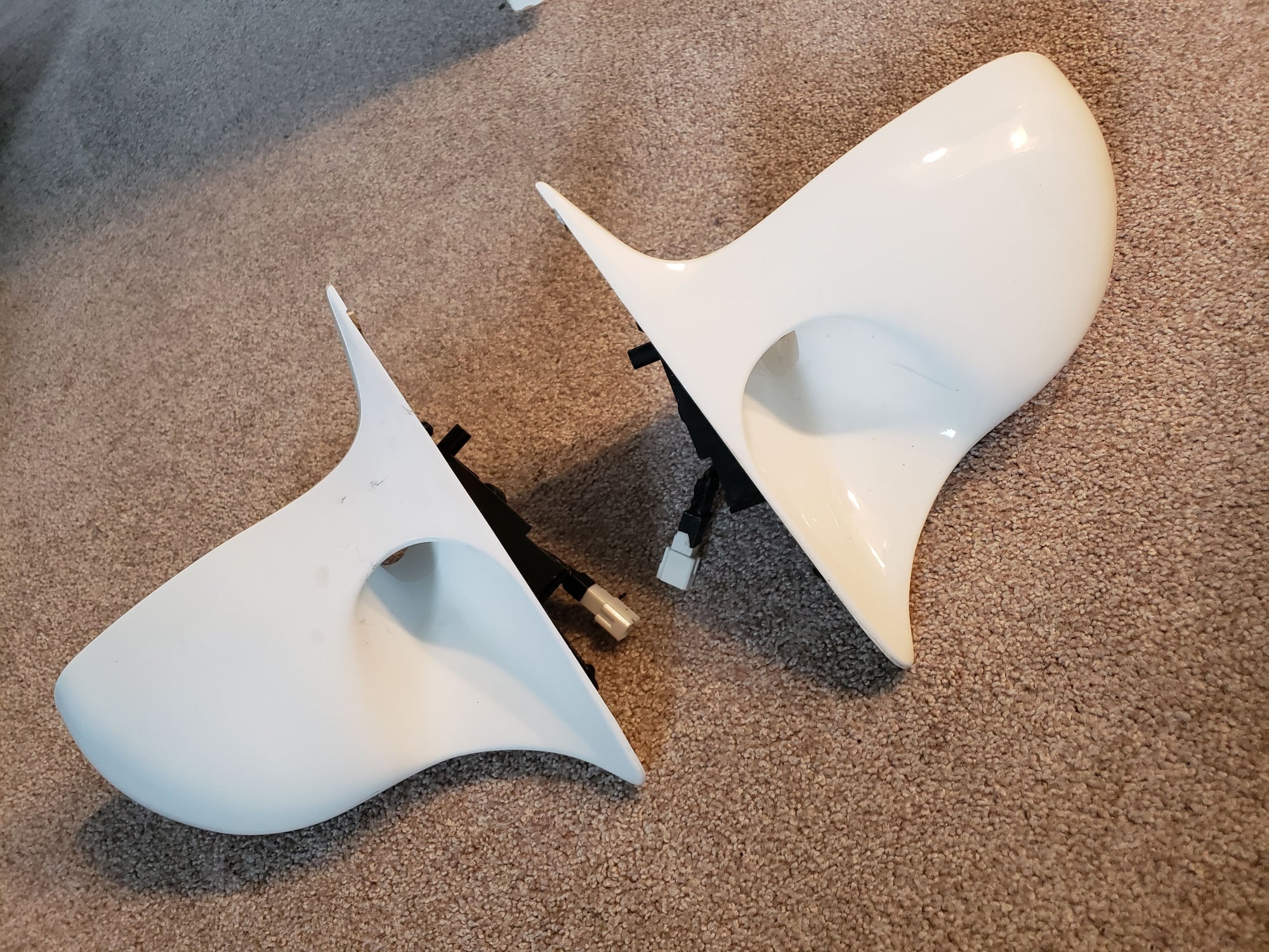 Exterior Body Parts - S5 OEM "aero" mirrors - Used - 1989 to 1991 Mazda RX-7 - Asheville, NC 28803, United States