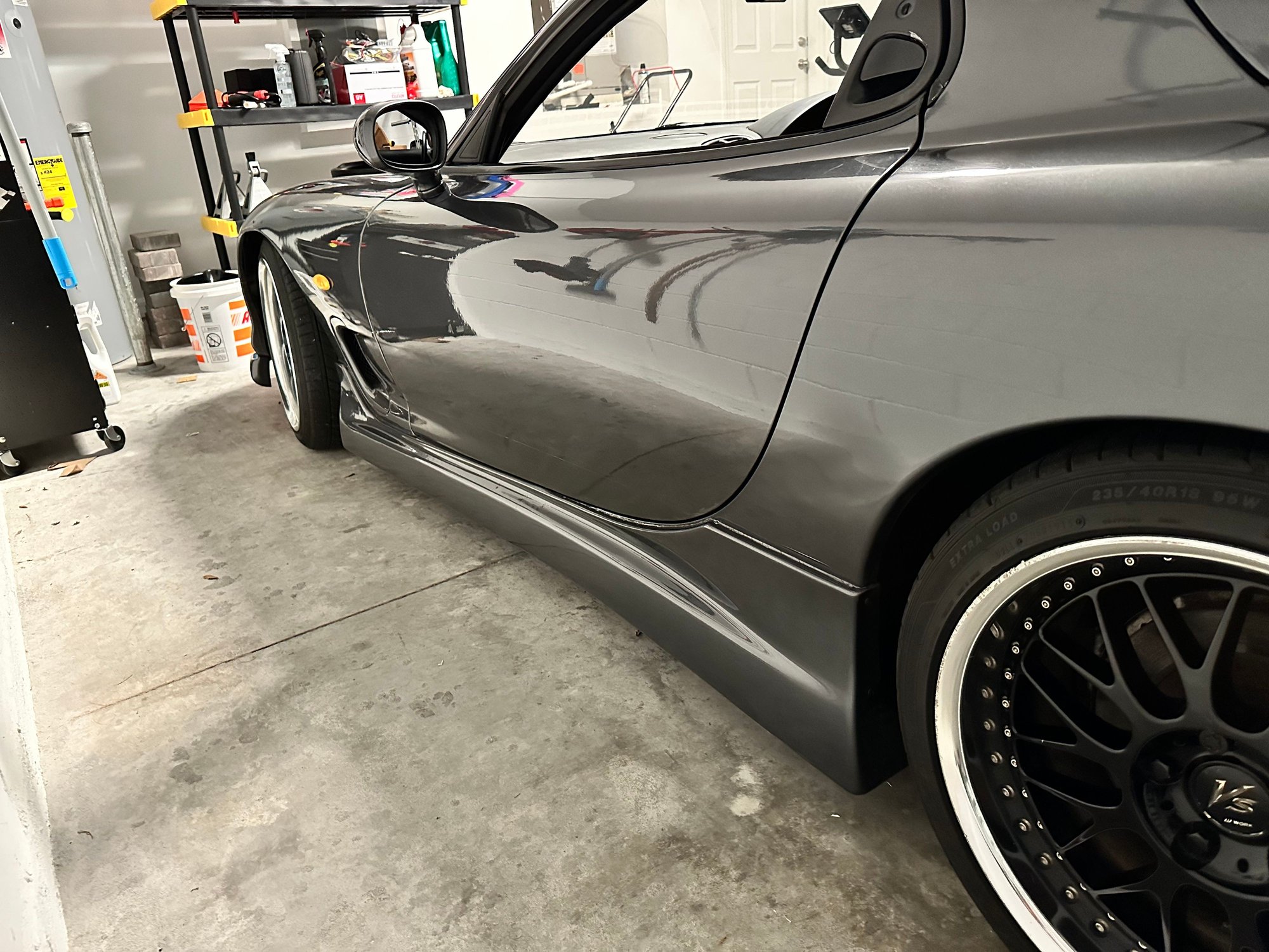 Exterior Body Parts - Origin lab side skirts and rear bumper - Used - 1992 to 2002 Mazda RX-7 - Ocoee, FL 34761, United States