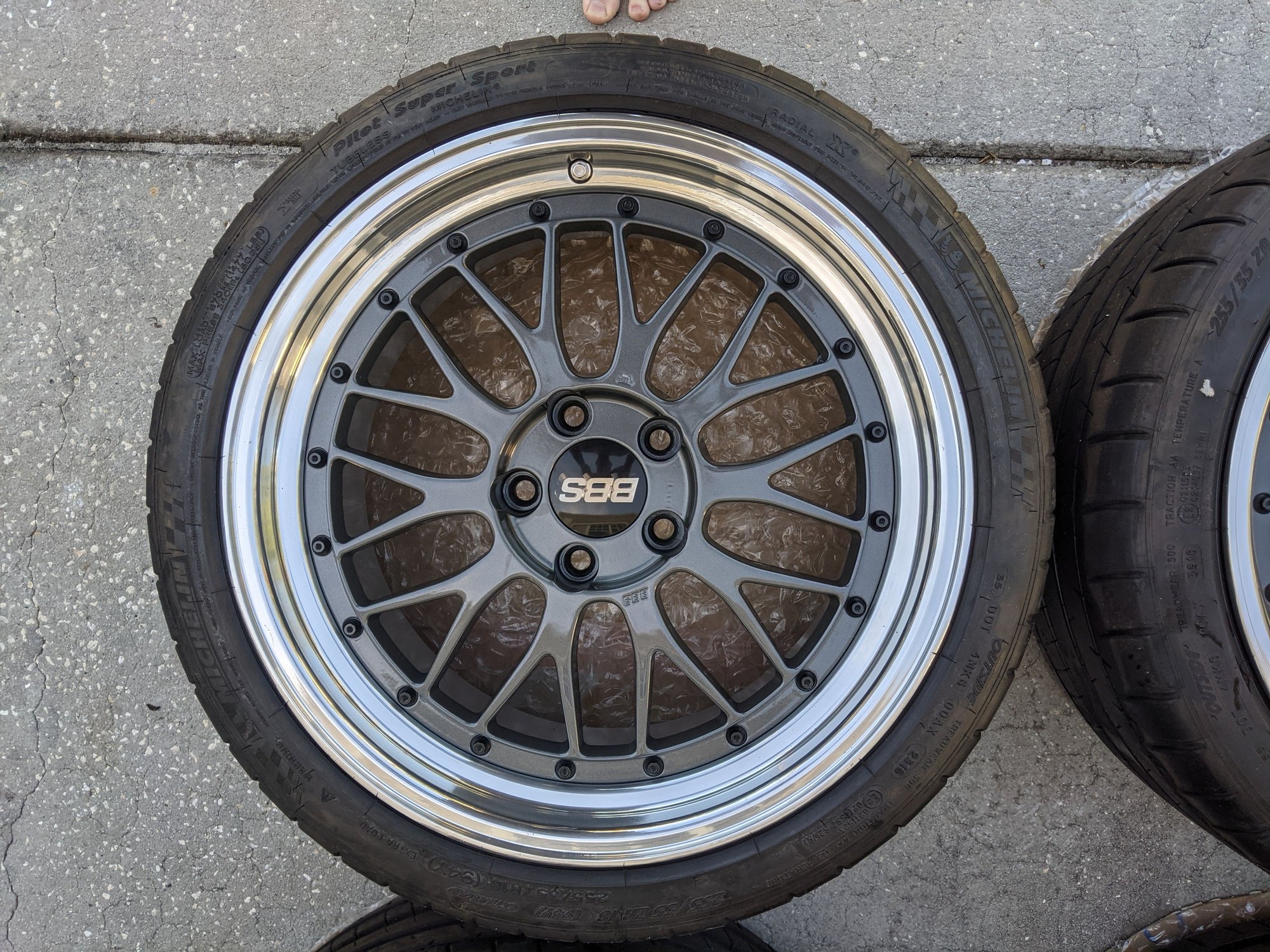 Wheels and Tires/Axles - 18" BBS LM wheels - 5x114.3 - 18x8.5 - 18x9.5 - Used - All Years Any Make All Models - Tarpon Springs, FL 34689, United States