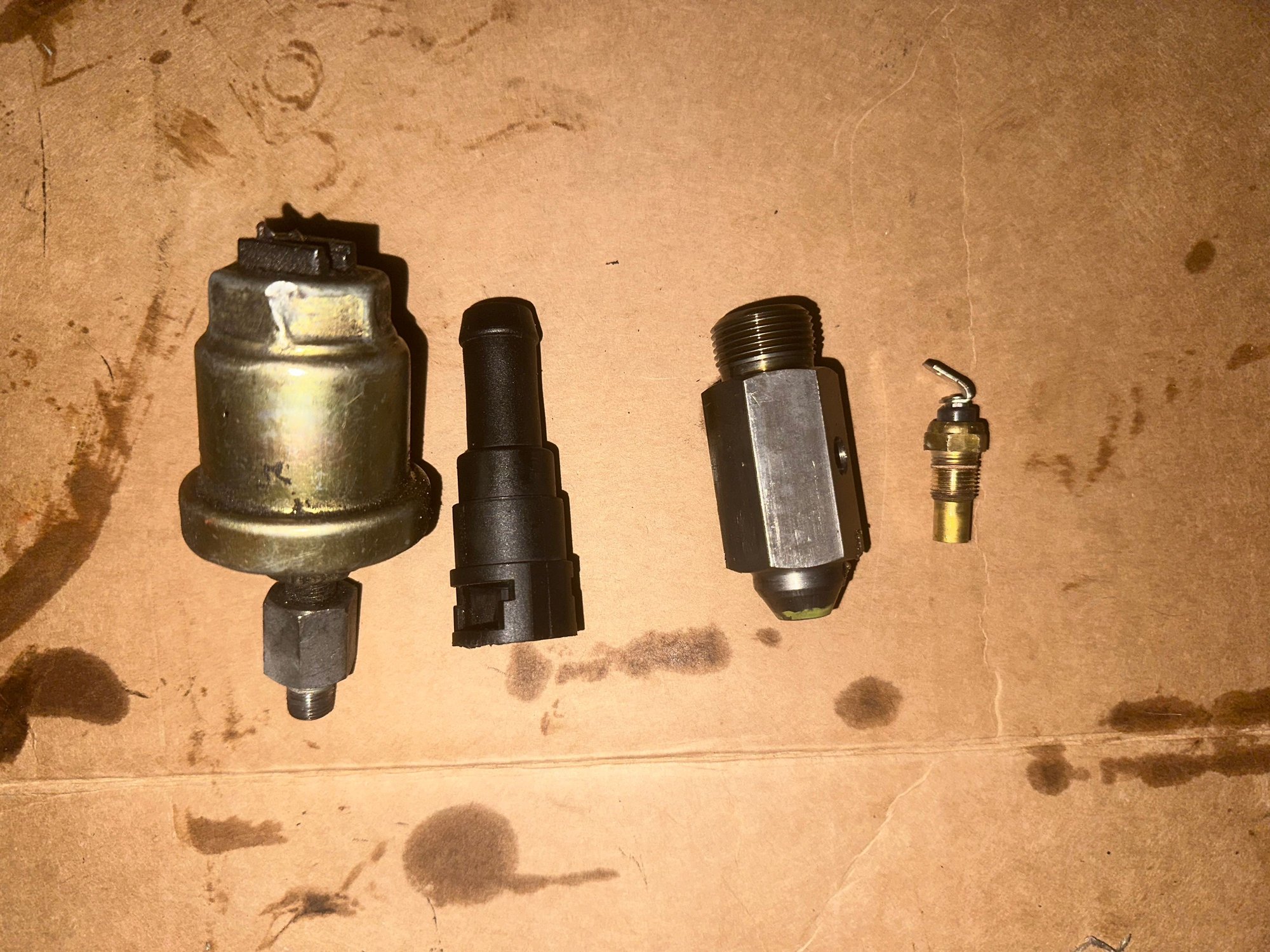 1994 Mazda RX-7 - Crank Angle Sensor, Oil Filter Pedestal, Miscellaneous Rear Iron Parts, Oil Dip Stick - Accessories - $80 - Palmdale, CA 93551, United States