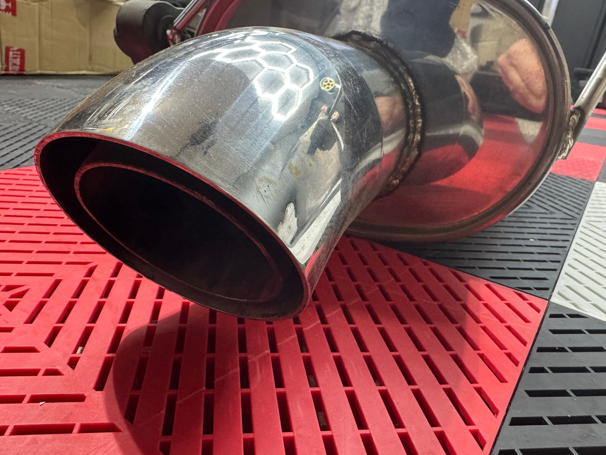 Engine - Exhaust - RE-Amemiya Dolphin Tip Exhaust - Used - 1992 to 2002 Mazda RX-7 - Birmingham, MI 48323, United States