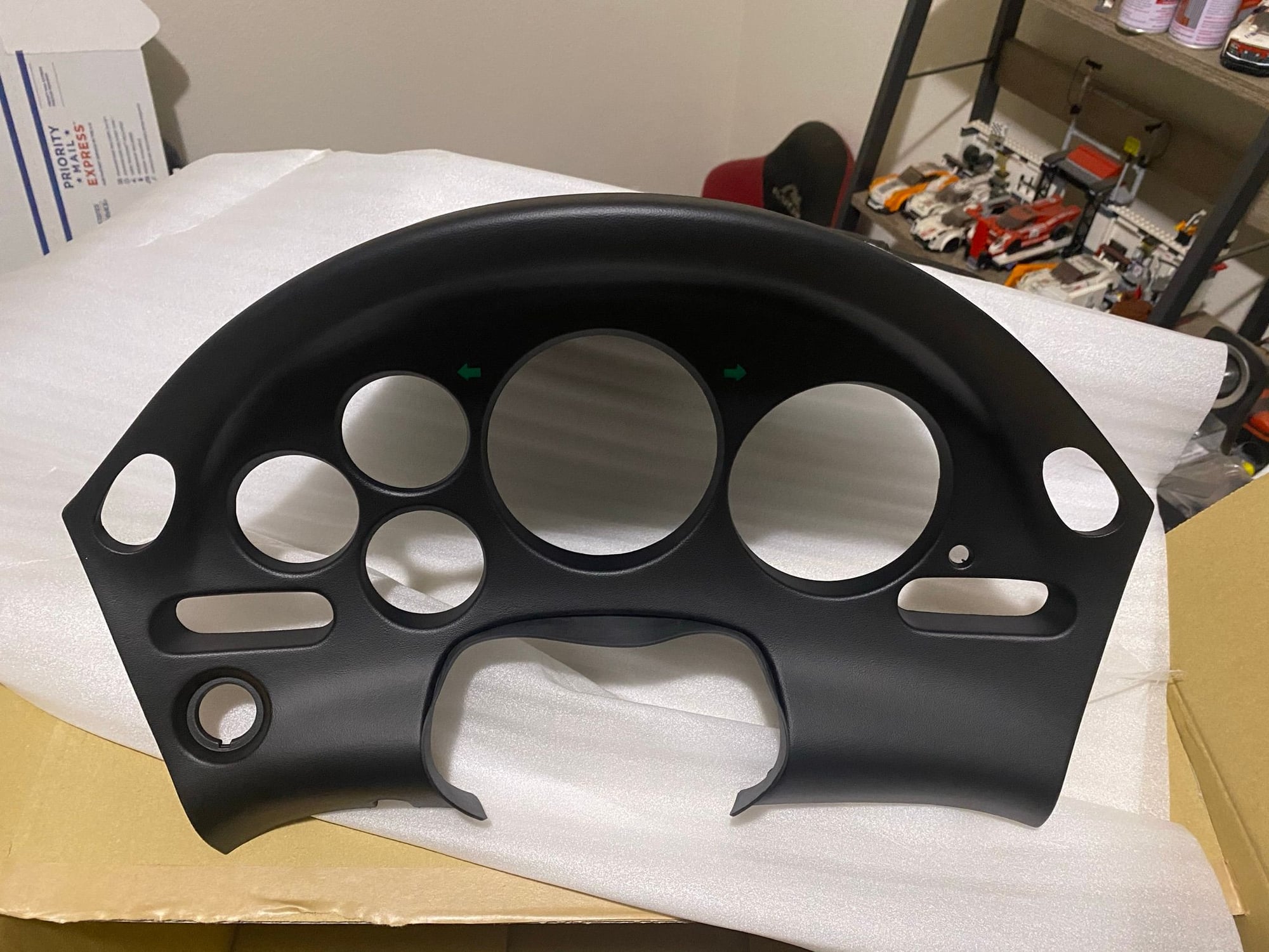 Interior/Upholstery - BNIB TEXTURED Meter Hood / Cluster Surround RHD FD - New - 1992 to 2002 Mazda RX-7 - Green Cove Springs, FL 32043, United States