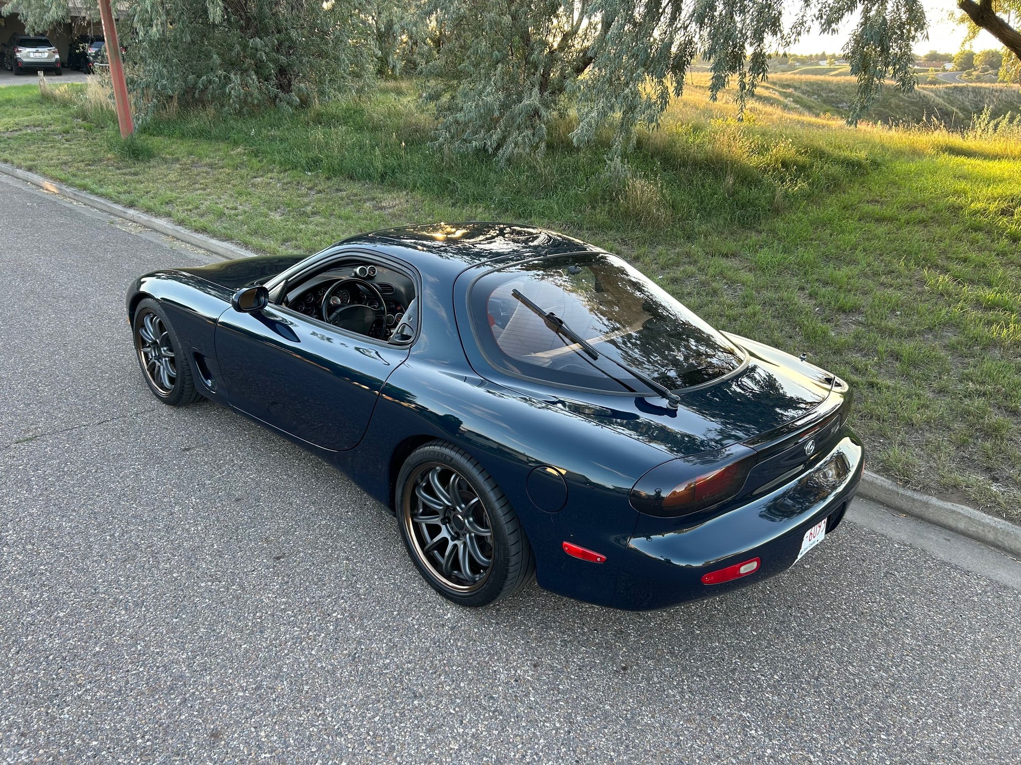 1993 Mazda RX-7 - 1993 RX-7 Manual Montego Blue Touring - Factory repaint, fresh street port rotary - Used - VIN JM1FD3318P0203166 - 83,000 Miles - Other - 2WD - Manual - Coupe - Blue - Calgary, AB T1B4C3, Canada