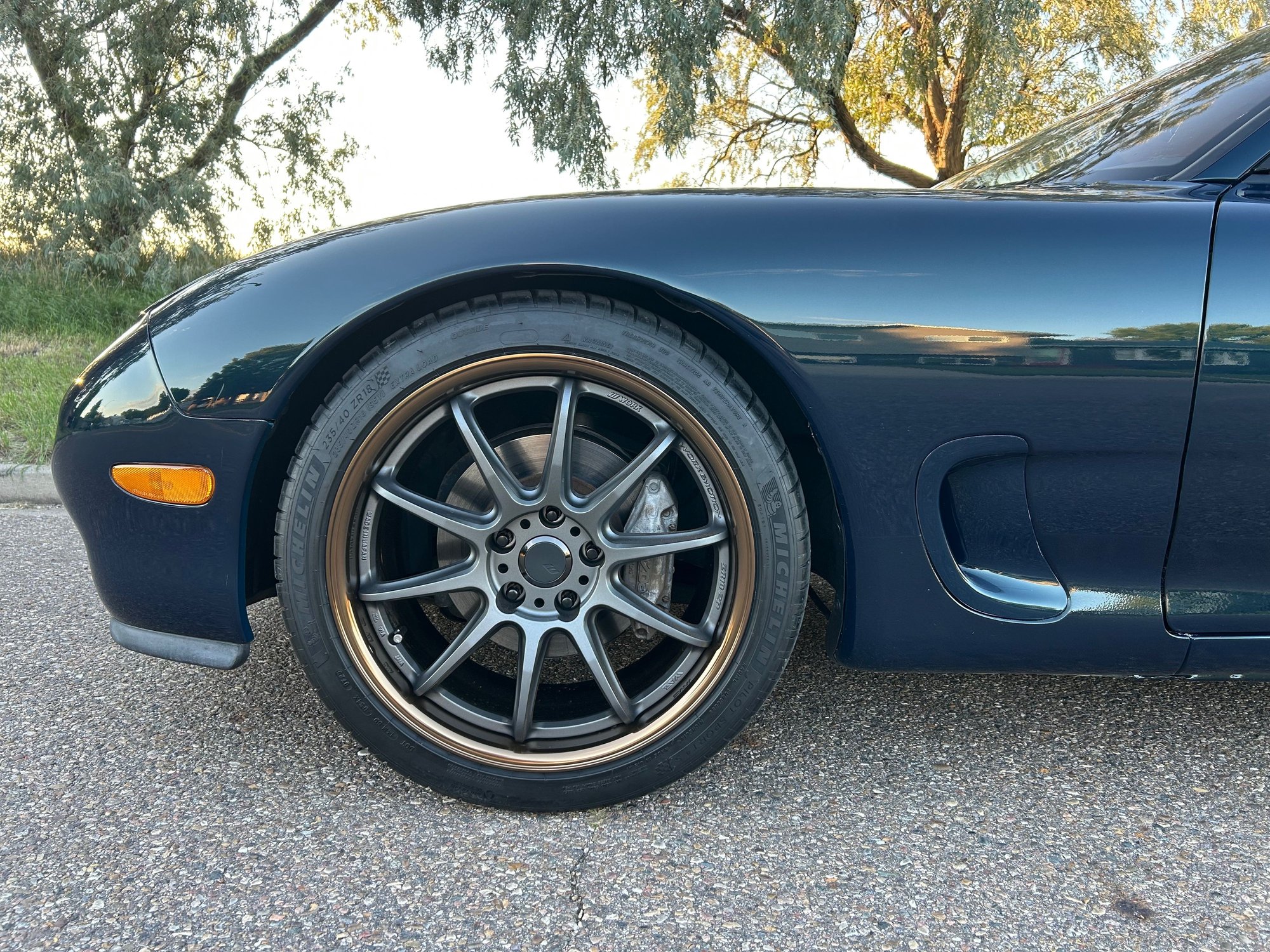 1993 Mazda RX-7 - 1993 RX-7 Manual Montego Blue Touring - Factory repaint, fresh street port rotary - Used - VIN JM1FD3318P0203166 - 83,000 Miles - Other - 2WD - Manual - Coupe - Blue - Calgary, AB T1B4C3, Canada