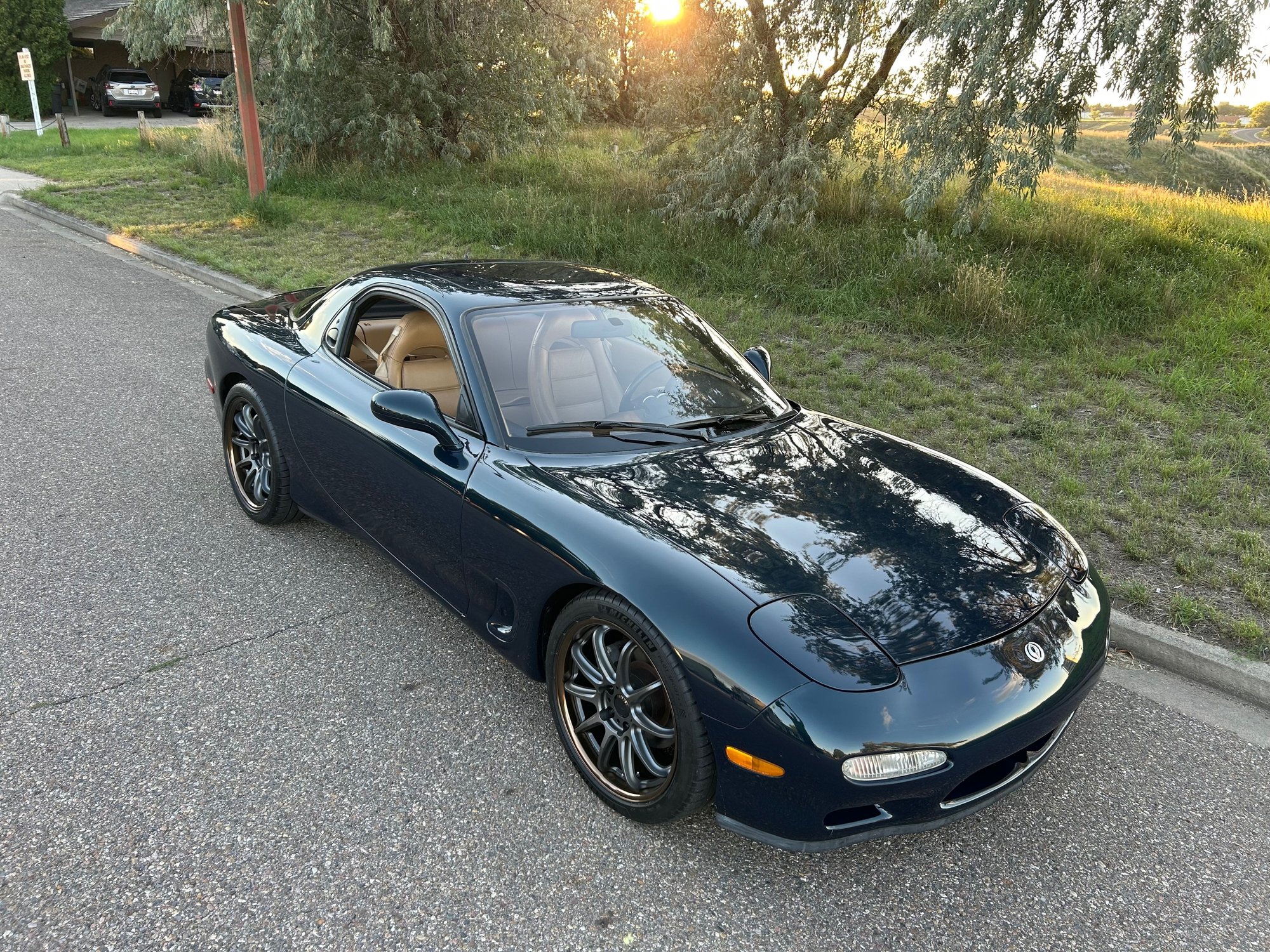 1993 Mazda RX-7 - 1993 RX-7 Manual Montego Blue Touring - Factory repaint, fresh street port rotary - Used - VIN JM1FD3318P0203166 - 83,000 Miles - Other - 2WD - Manual - Coupe - Blue - Calgary, AB T1B4C3, Canada