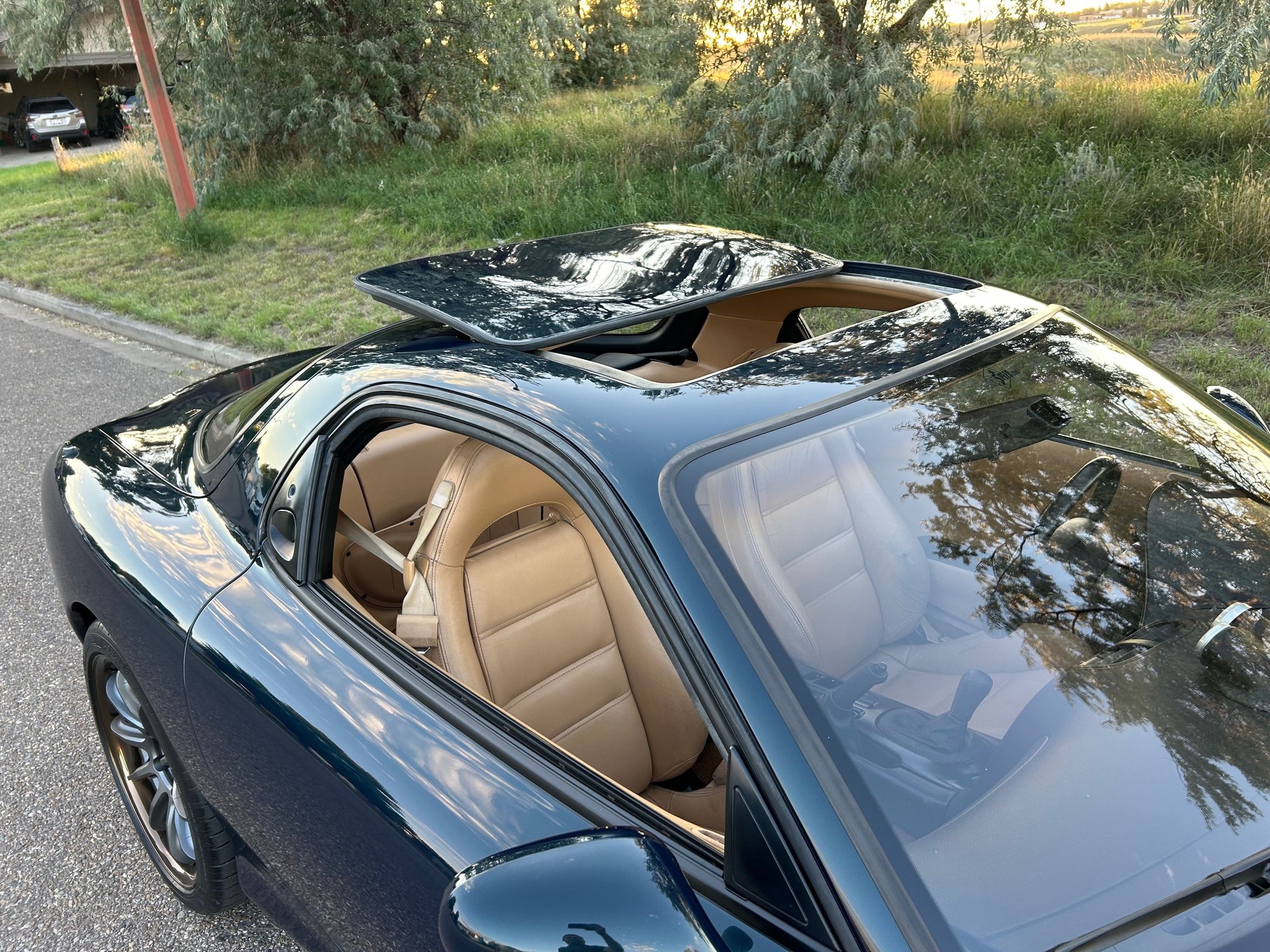 1993 Mazda RX-7 - 1993 RX-7 Manual Montego Blue Touring - Factory repaint, fresh street port rotary - Used - VIN JM1FD3318P0203166 - 83,000 Miles - Other - 2WD - Manual - Coupe - Blue - Calgary, AB T1B4C3, Canada