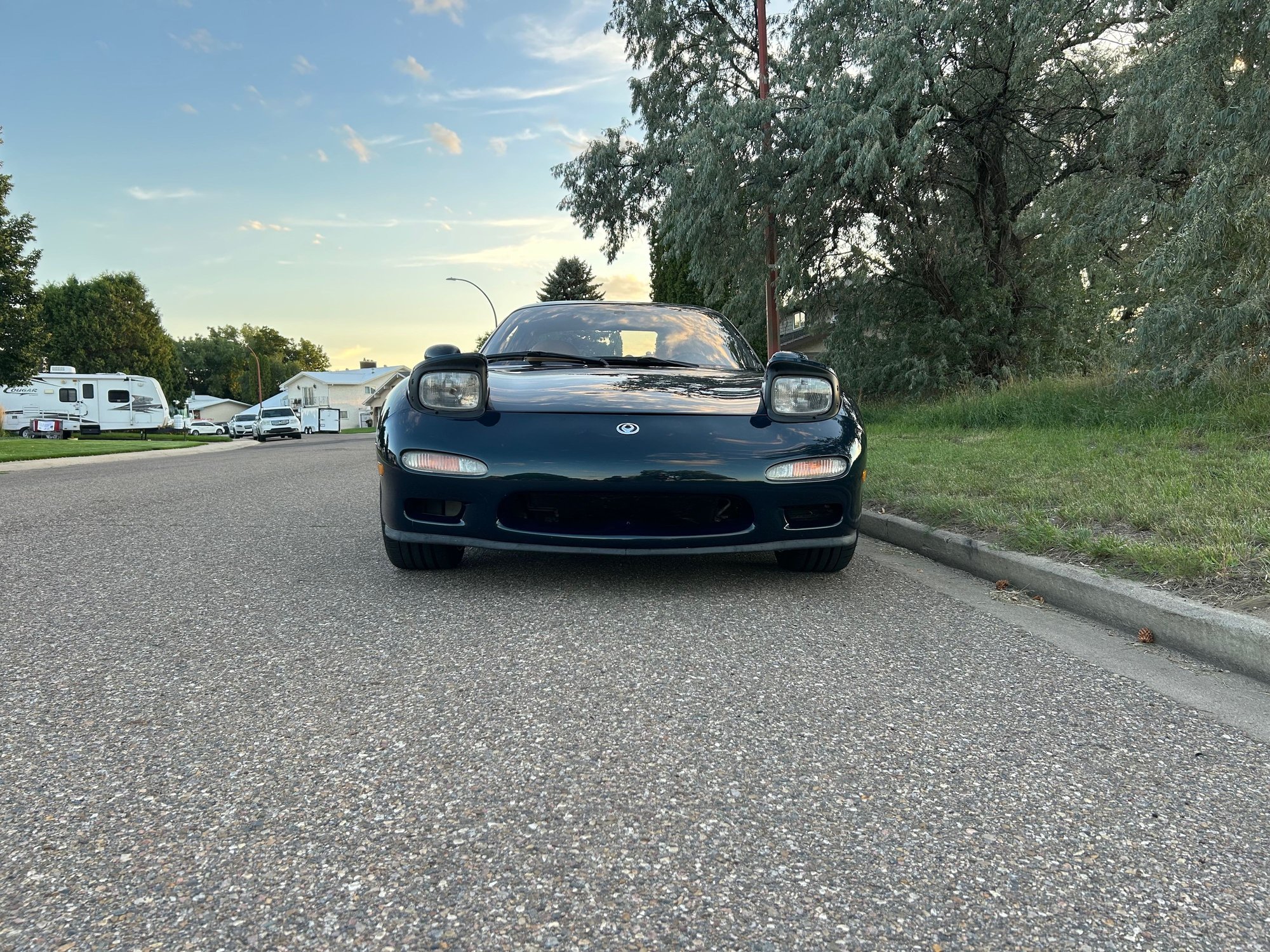 1993 Mazda RX-7 - 1993 RX-7 Manual Montego Blue Touring - Factory repaint, fresh street port rotary - Used - VIN JM1FD3318P0203166 - 83,000 Miles - Other - 2WD - Manual - Coupe - Blue - Calgary, AB T1B4C3, Canada