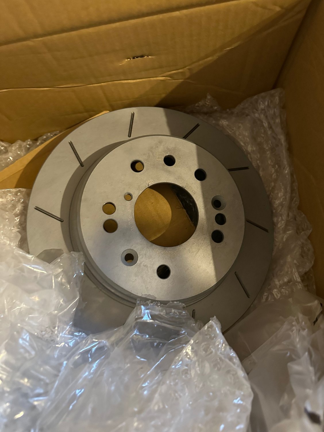 New brakes discs converted to 4x114.3
