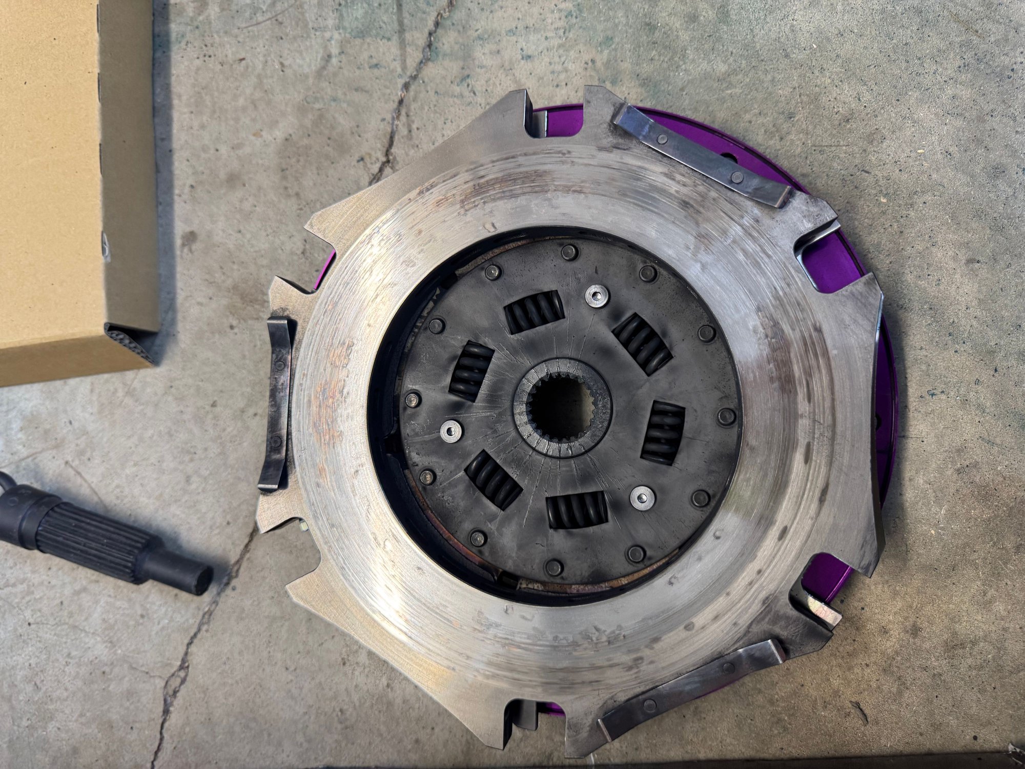 Drivetrain - Exedy hyper multi twin disc clutch FD - Used - 1993 to 1995 Mazda RX-7 - Leonardtown, MD 20650, United States