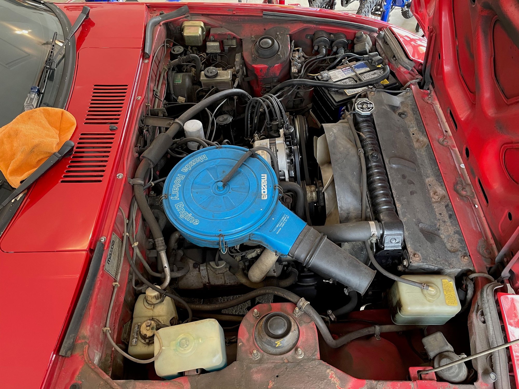 1979 Mazda RX-7 - Original 1-owner 1979 Mazda RX-7 - Used - VIN SA22C518729 - 120,000 Miles - Other - 2WD - Manual - Coupe - Red - Cleveland, OH 44147, United States