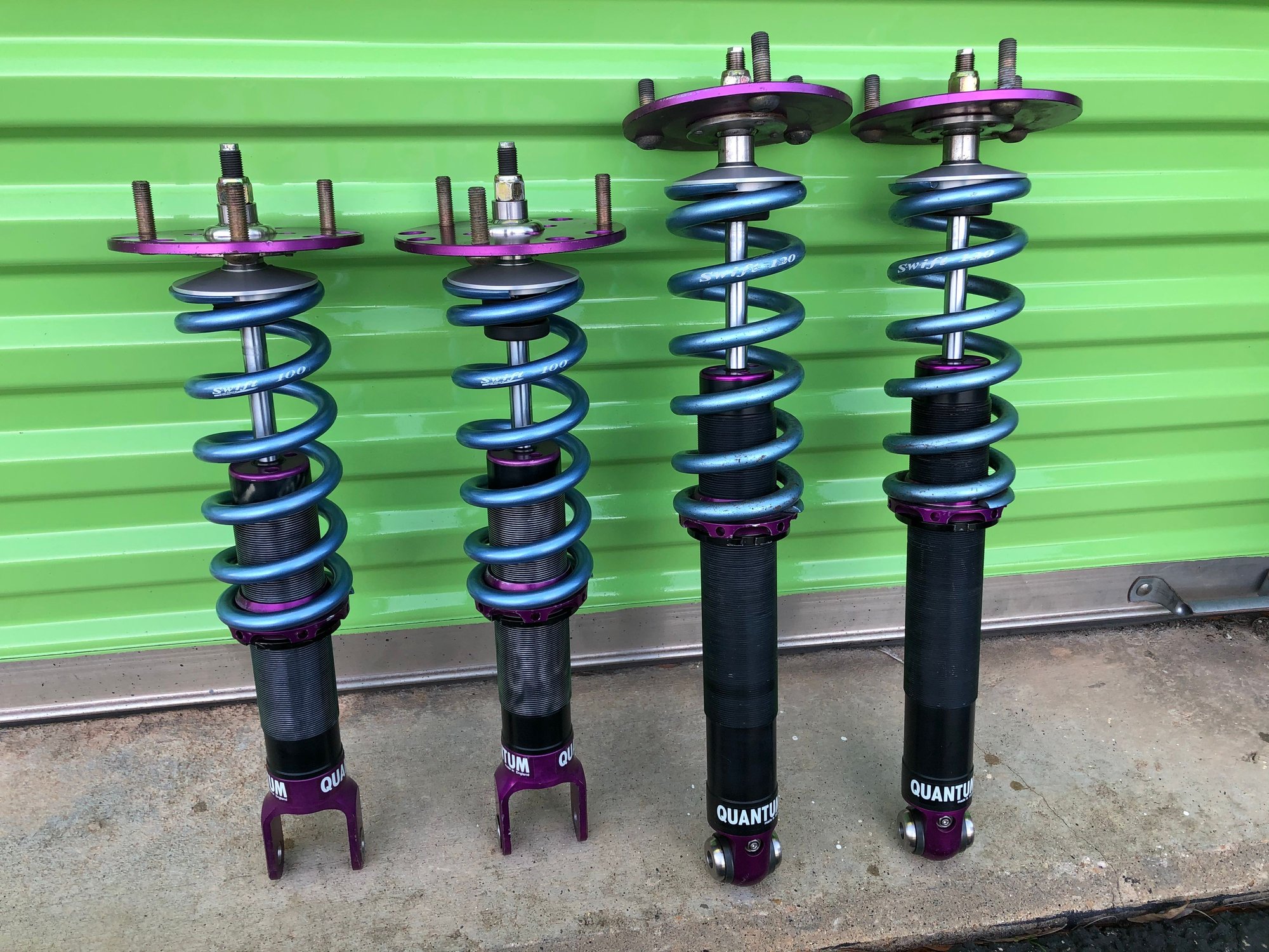 Steering/Suspension - Quantum T5-RS Coilovers w/ 12K/10K Swift Springs - Used - 1993 to 2002 Mazda RX-7 - Hampton, VA 23663, United States