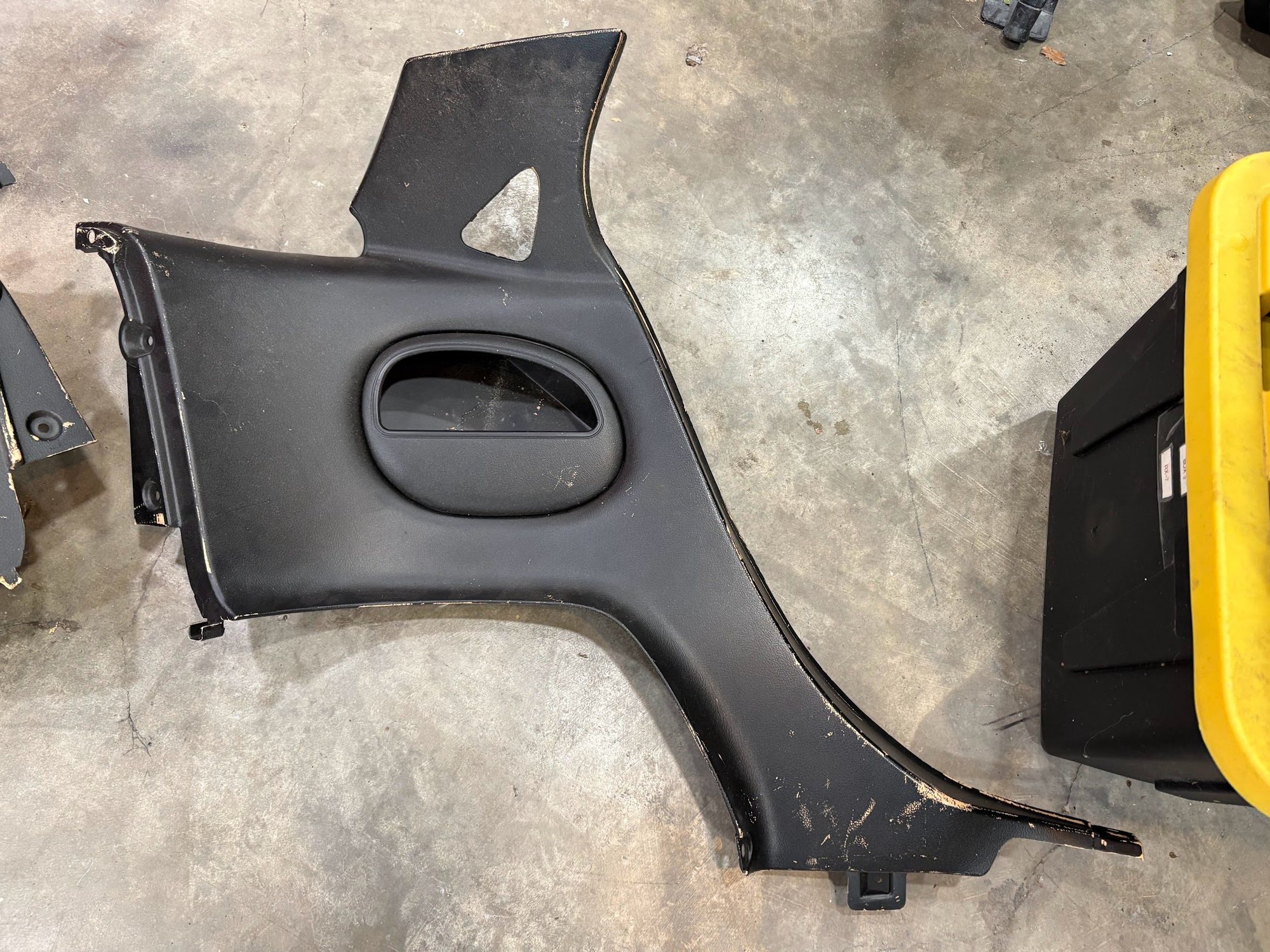 Interior/Upholstery - FD Rear Interior Sides - Tan (painted black) - Used - 0  All Models - Austin, TX 78757, United States