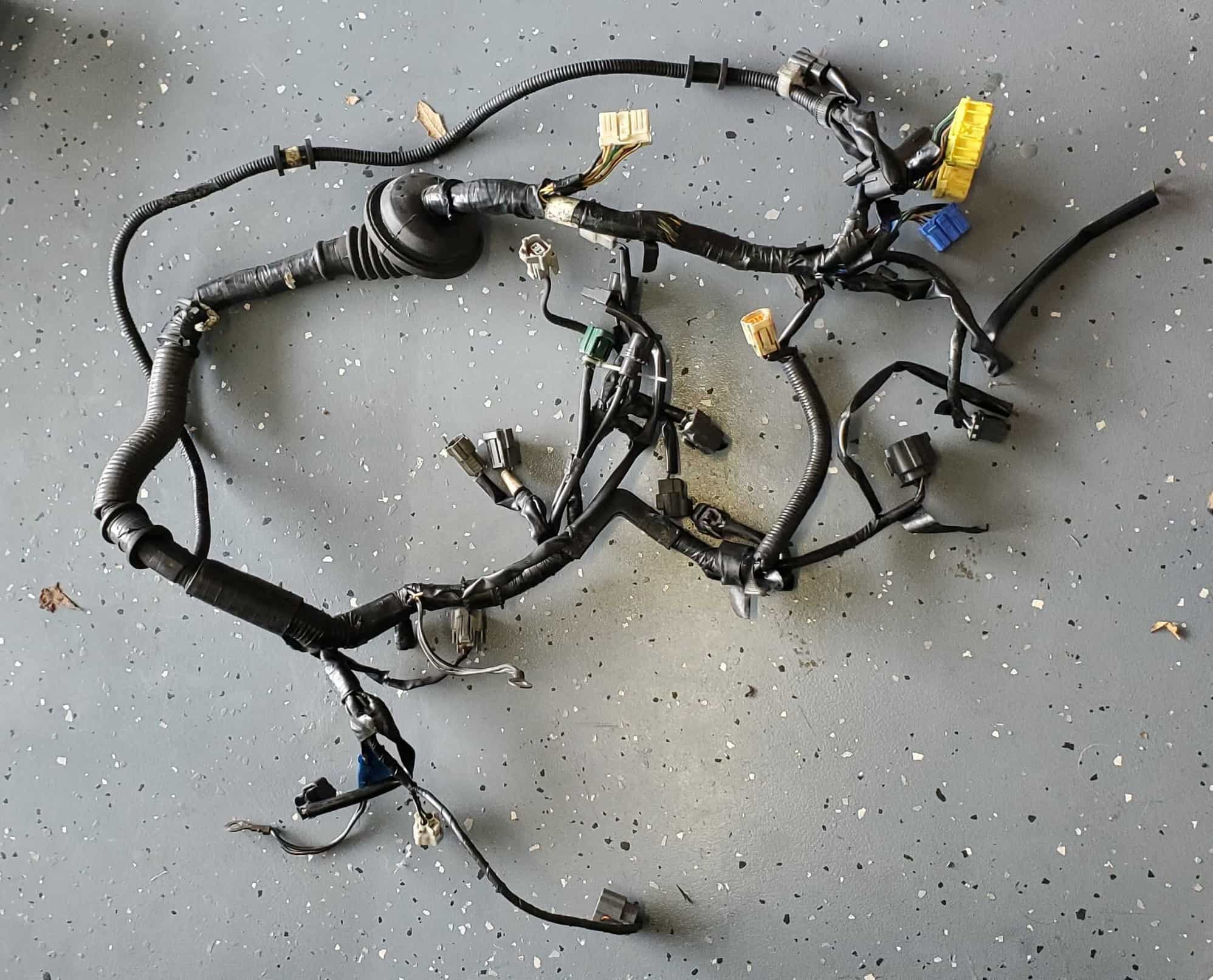 Engine - Electrical - FD OEM engine wiring harness - Used - 1993 to 1995 Mazda RX-7 - Austin, TX 78610, United States
