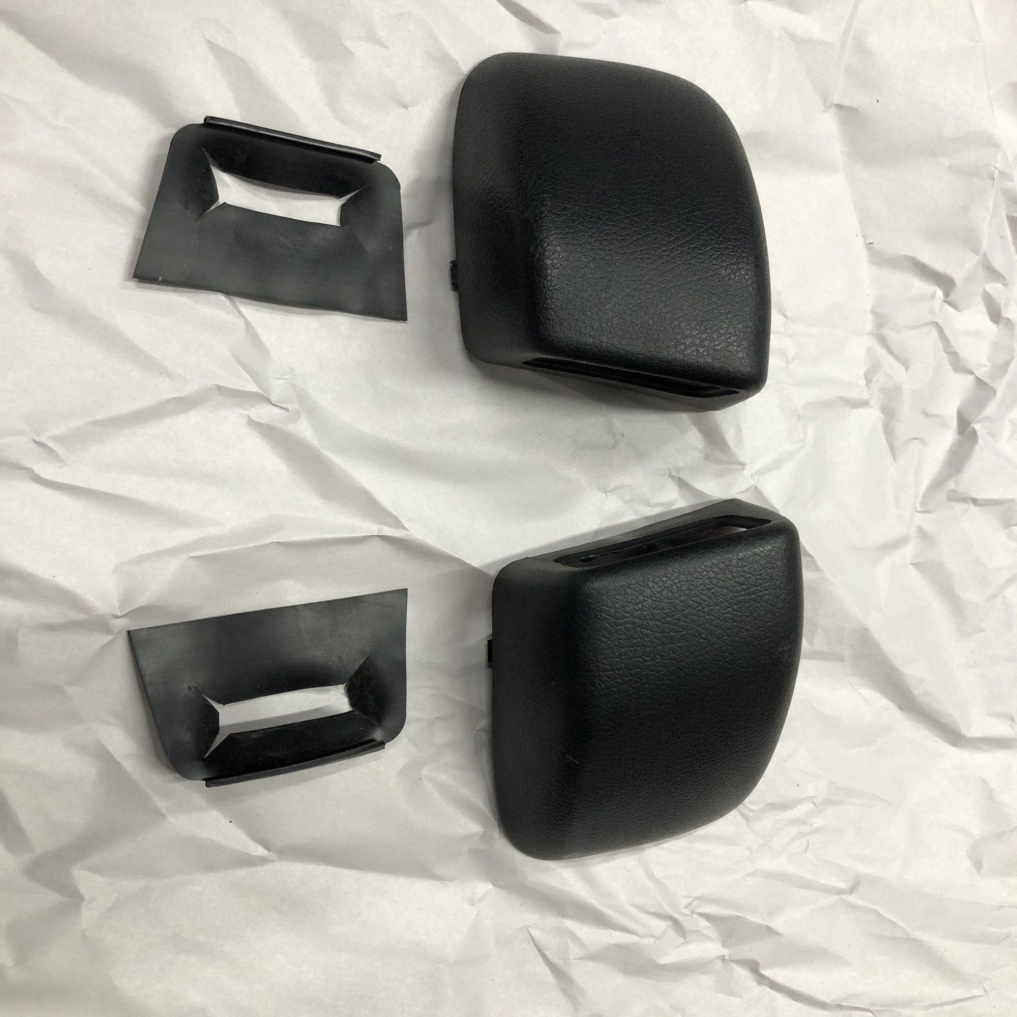 Interior/Upholstery - Rear Seat Bracket Covers - Used - 1992 to 1999 Mazda RX-7 - Indianapolis, IN 46202, United States