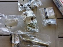 Genuine Mazda adjust link rods and nuts came from Mazdatrix.