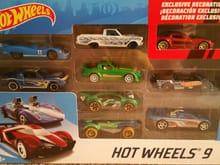 The Hot Wheels 9 package