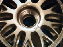 Factory bbs gold . Width are now 18x 12 and 18x13.5.