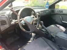 Interior is a bit dirty, could use a cleaning.  Already looking at sourcing parts for the five speed swap.