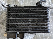 Dual oil coolers with dual oil cooler lines, clips and ducts - $300