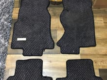 RHD carpet set