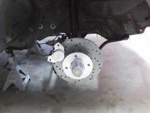 the race shop custom rx front brakes