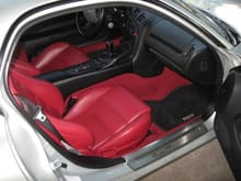 Touring Edition Red Leather interior. Completely stock including Bose stereo.

Mazda data indicates there were 24 cars with this combination - Silverstone Metallic Silver over Red Leather  - imported into the U.S. in 1994.