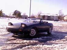 1988 Mazda Convertible Black N/A at the start