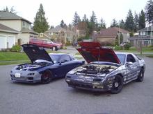 fc is mine the fd is niks (x mazda rx7 x)