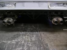 005 Twin stainless 2,1/2 in exhaust system