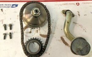 Engine - Internals - WTB:::oil pump sprocket, gear, and chain for Gsl-se 13b - Used - 1984 to 1985 Mazda RX-7 - Santa Maria, CA 93458, United States