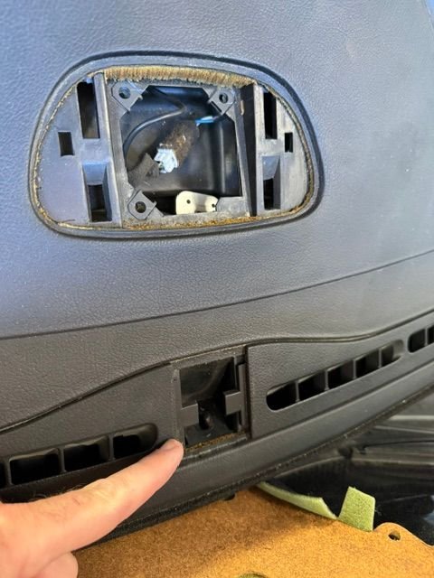 Interior/Upholstery - WTB: Dashboard center square bolt cover thingy - Used - 1993 to 2000 Mazda RX-7 - San Jose, CA 95139, United States