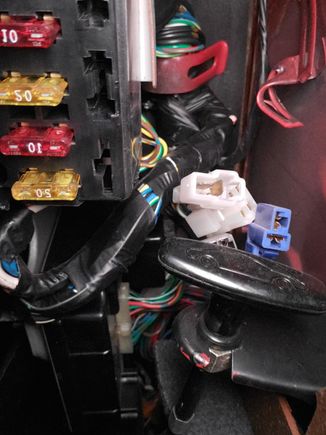 GSL Driver Side Wiring Harness Connectors.