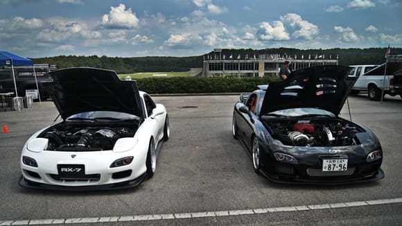 Hanging with a new friend (rbkouki) on these forums, with his gorgeous '99 spec LS1 swap. Barber's Racetrack
