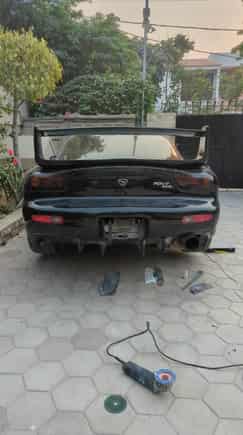 Eurou RX7 Spoiler (MS Style but taller)
