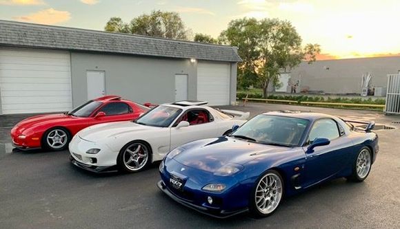 Red 93, my white 94 and A blue 99