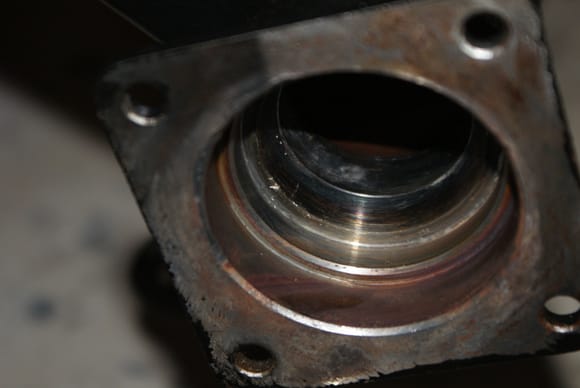 Well, although they say you can use a screwdriver to try and wedge the old oil seal out, don't try it.  It will definitely mark up your axle housing.