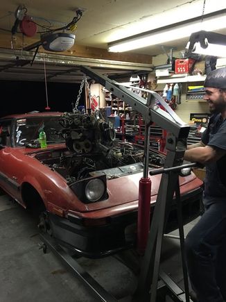 pulling out the 12a (still ran btw)